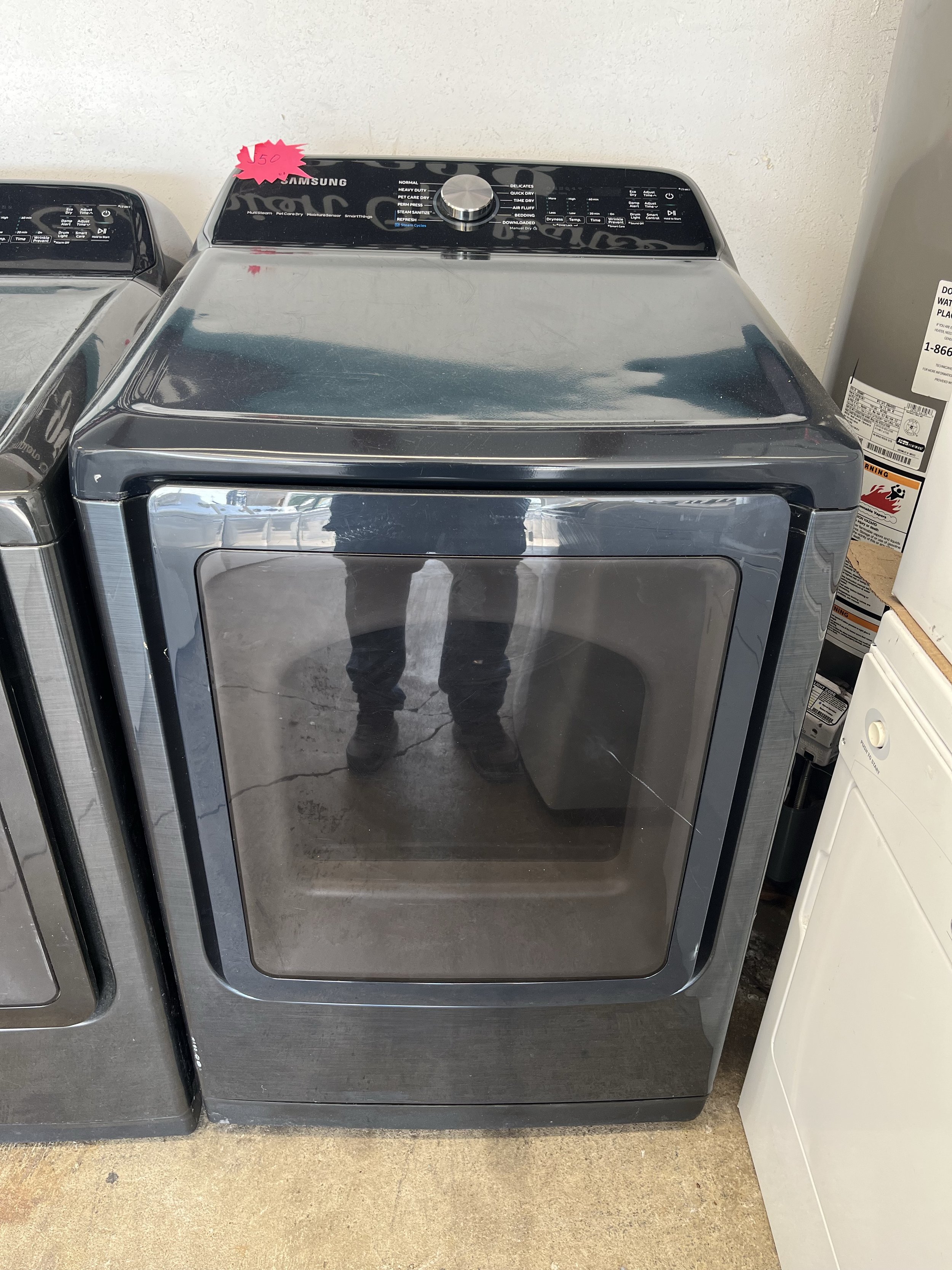 Samsung Electric Dryer 7.4 Cu Ft in Navy