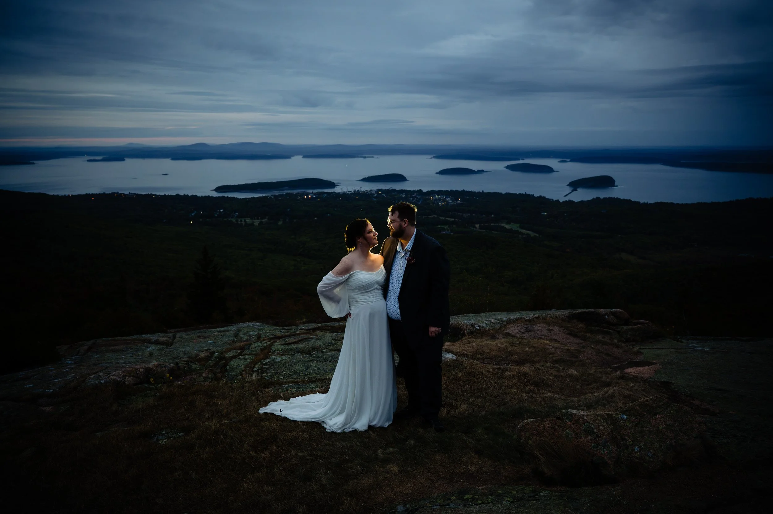 Elopement in Acadia with Josh + Ami