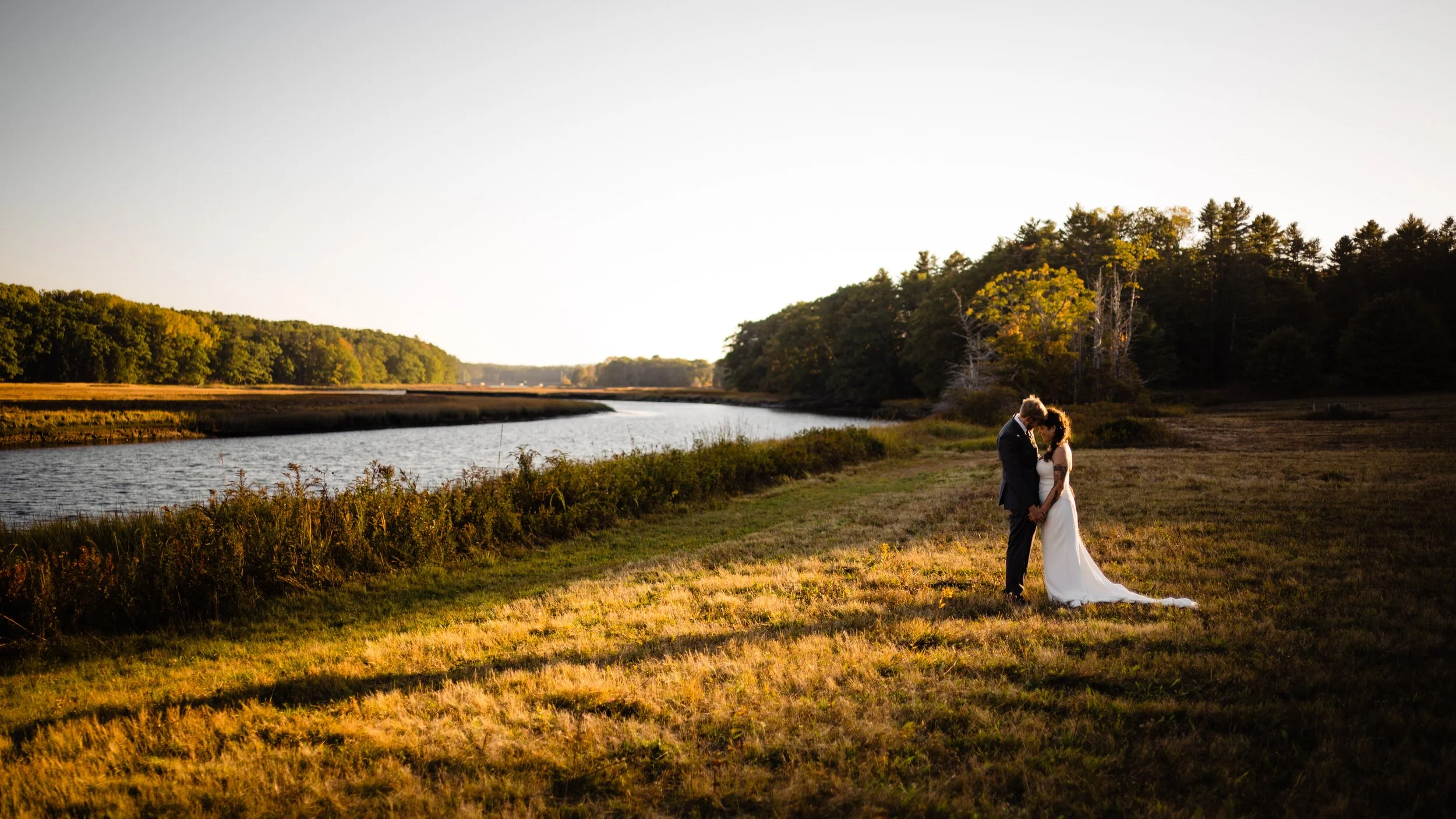 Farmer’s wedding in Alna, Maine with Tessa and Andrew