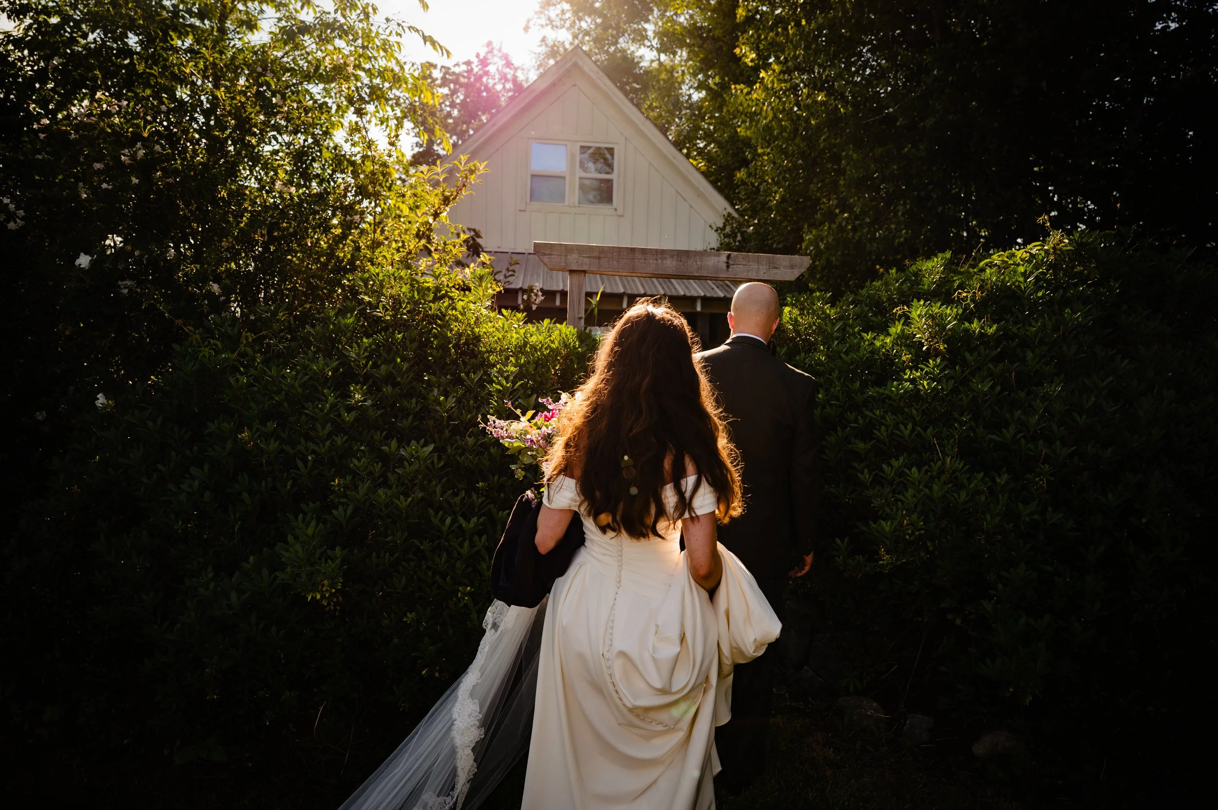 Garden Wedding at 19 Birch Lane with Kelsey and Nate