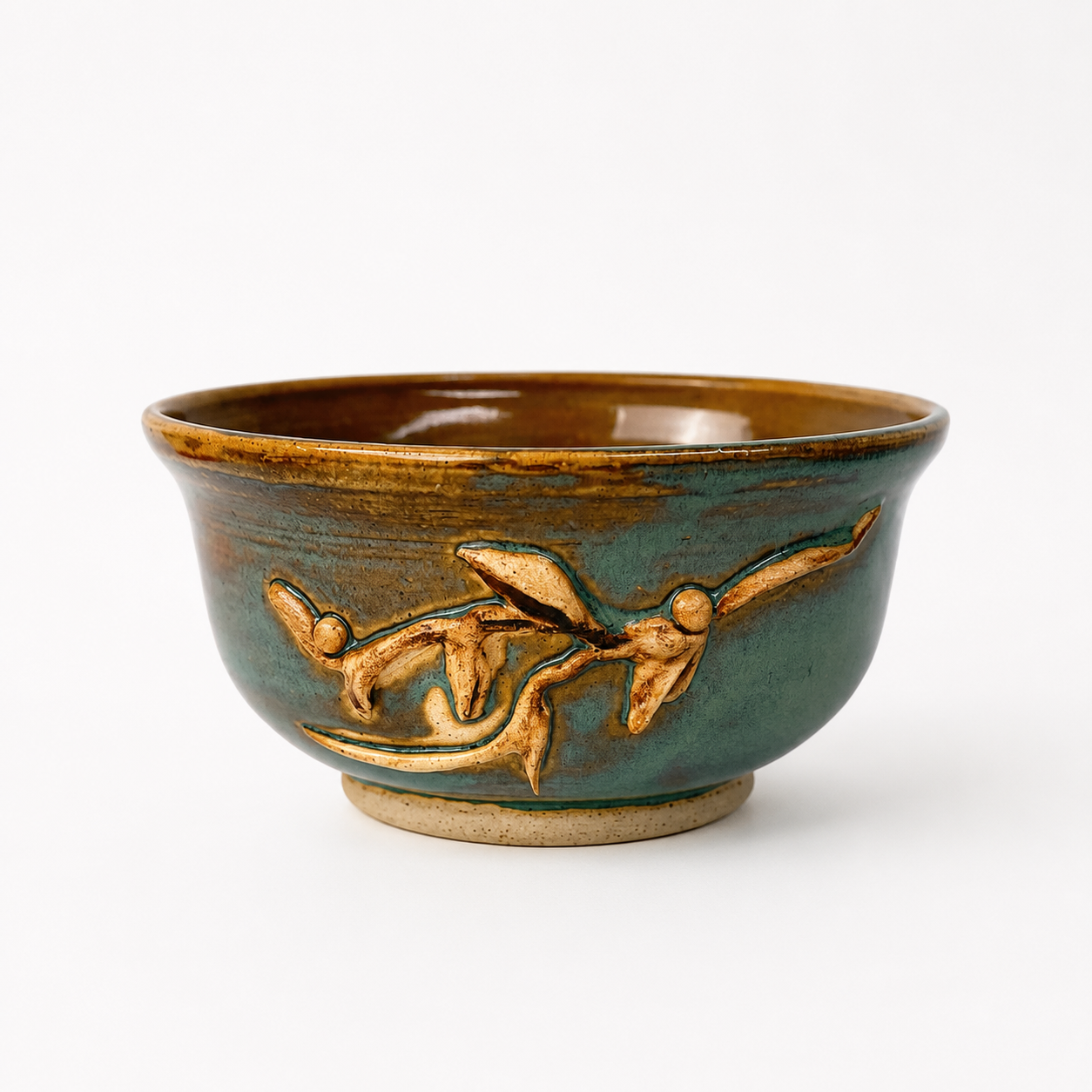 Leaf Motif Bowl $35