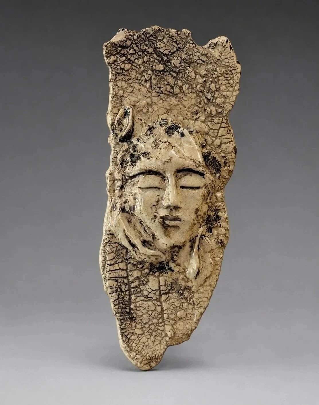Sleeping Goddess Ceramic Plaque $95