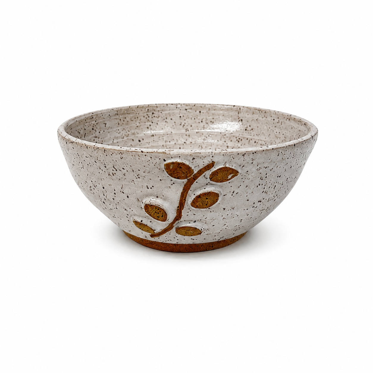 White Leaf Bowl $25