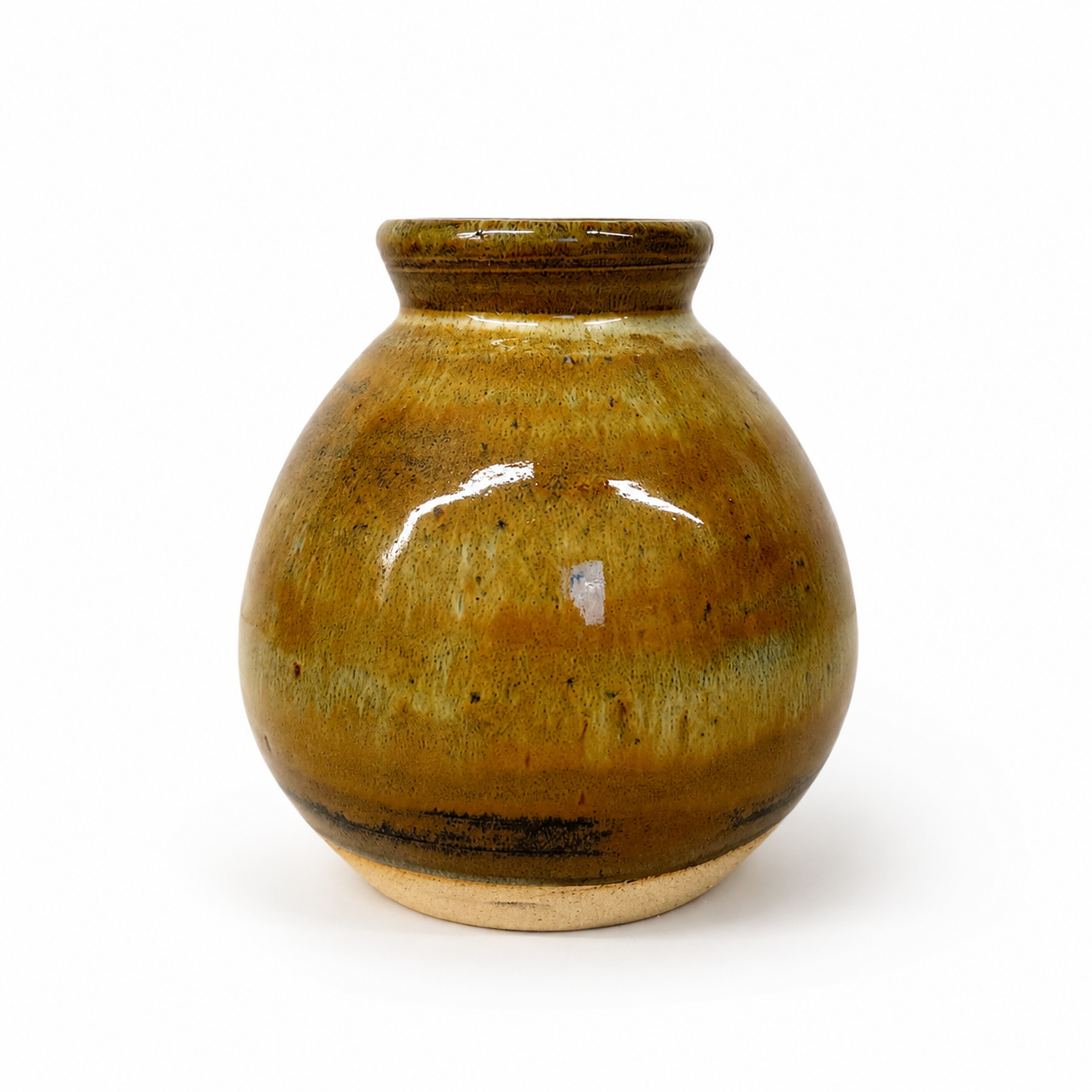 Small Gloss Green Vase $30