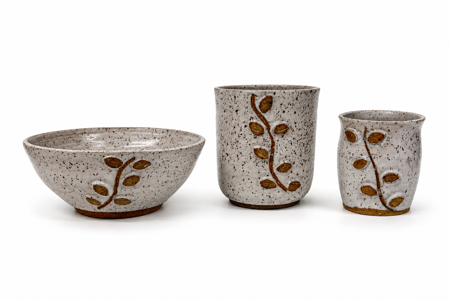 Leaf Bowls & Vases $15-$25