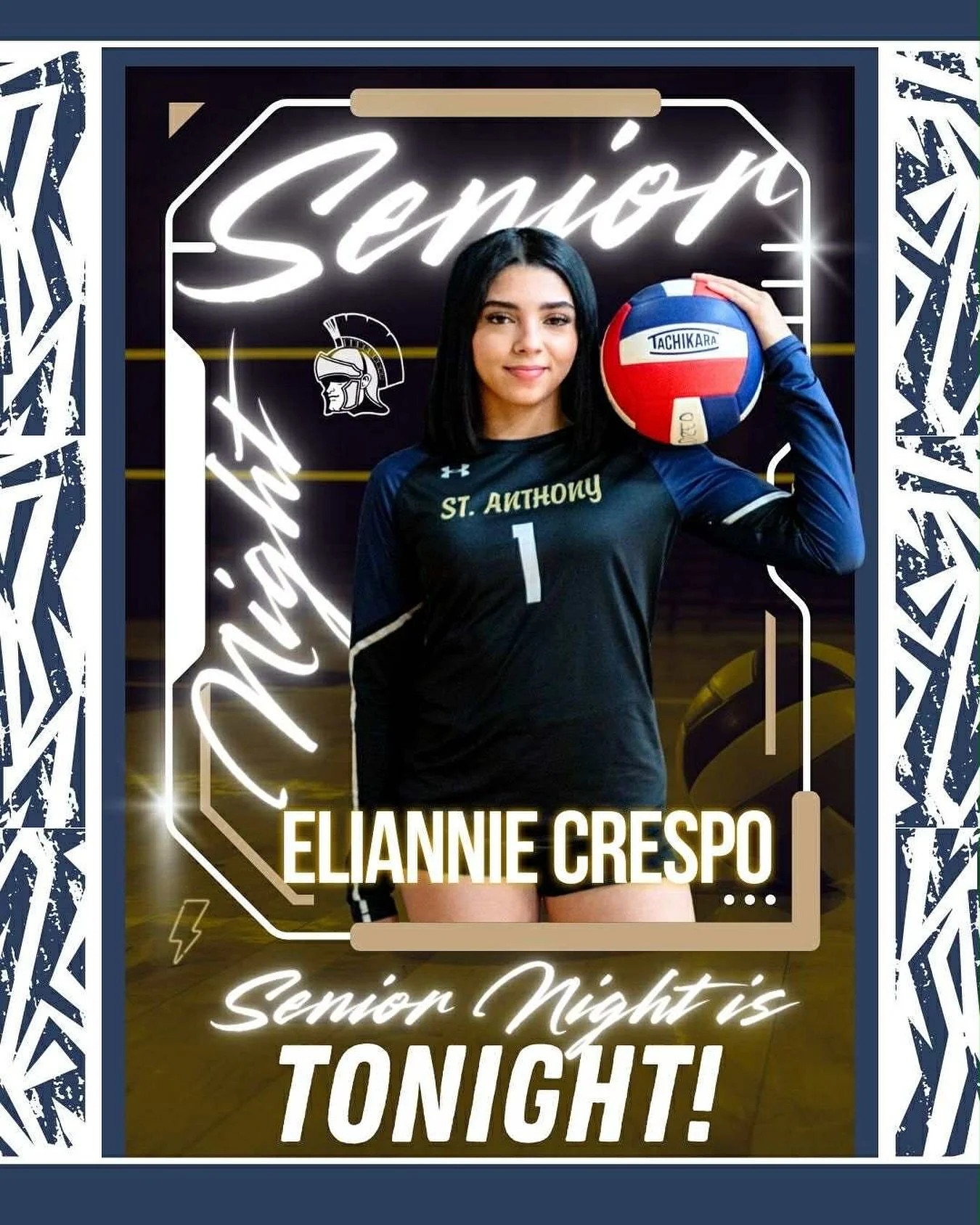 ✨🏆 Tonight we celebrate our seniors! Join us as we honor their hard work, dedication, and leadership throughout their time at St. Anthony. Senior Night is a special tradition to thank them for their commitment to their team, school, and community. ?
