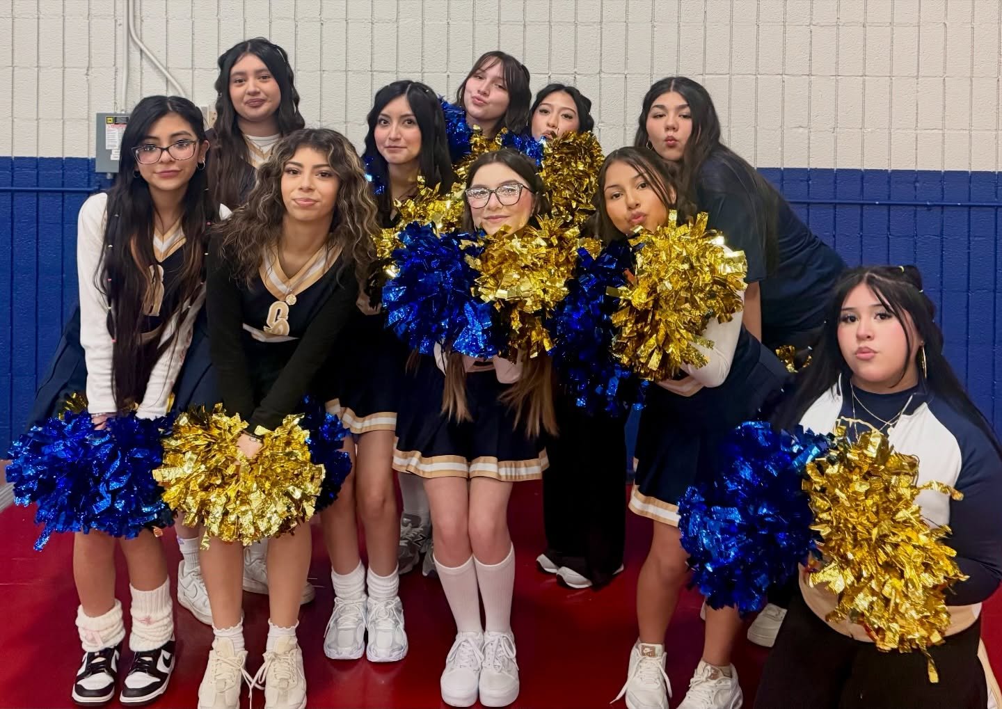 📣 The St. Anthony High School cheer team made their season debut at tonight&rsquo;s basketball games! Way to go, Lady Legion!

#CheerDebut #GameNight #RomanLegion