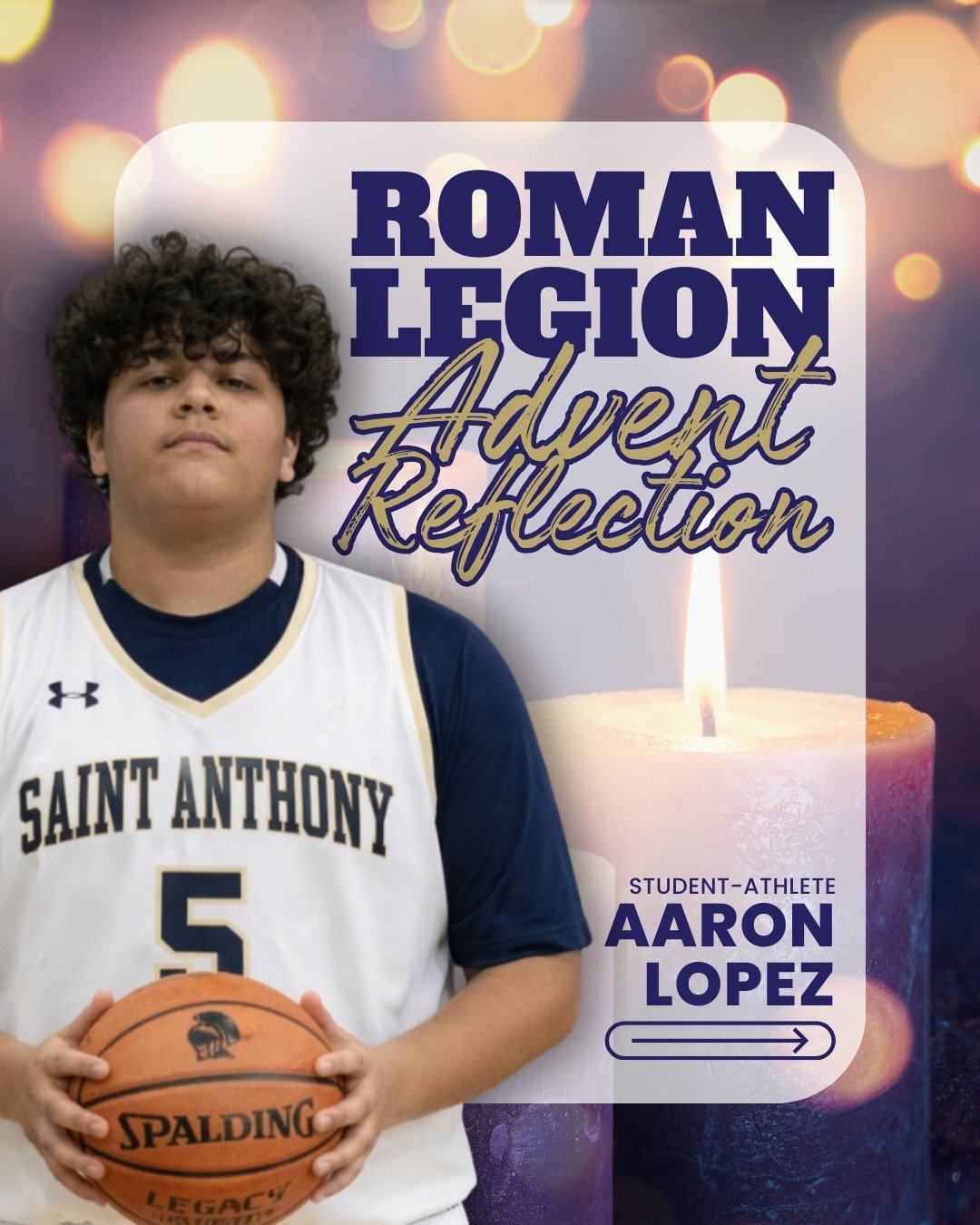 For freshman Aaron Lopez, Advent is &ldquo;a time to relax, reset, and spend time with my family.&rdquo;

🕯️ May this season invite us to slow down, reflect, and cherish time with those we love as we prepare our hearts for Christmas.

#FaithFamilyFo