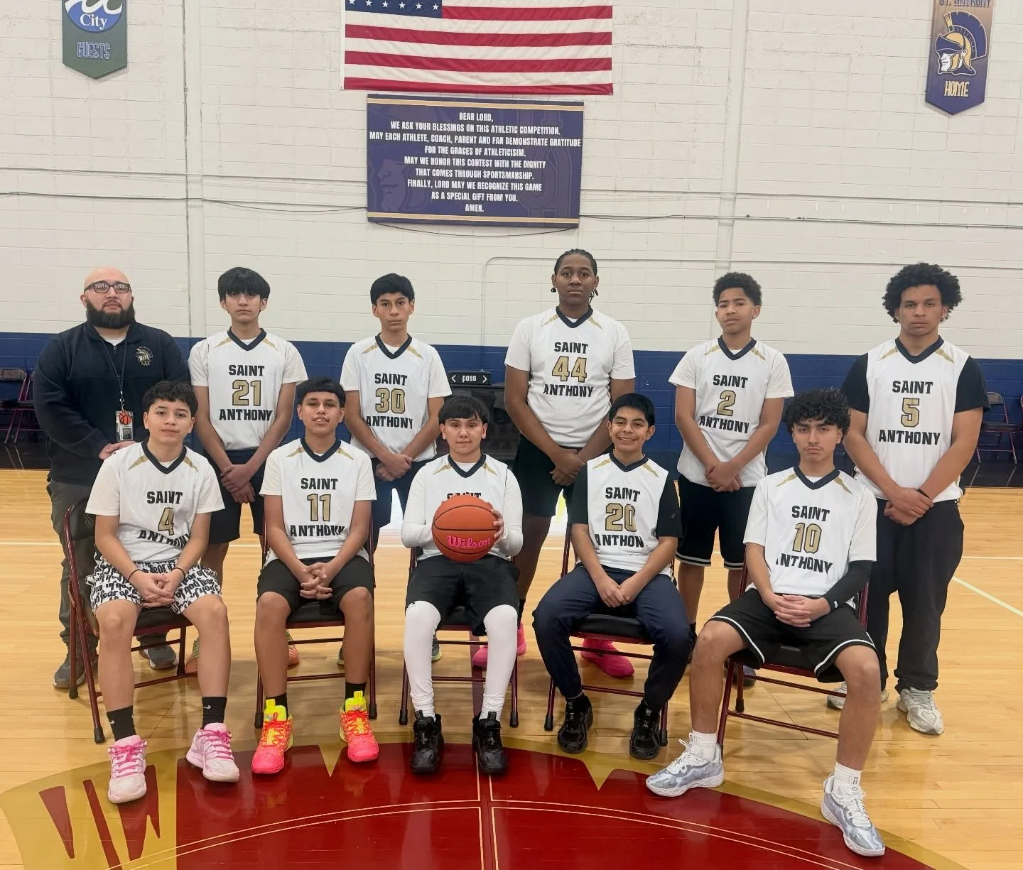 🏀 For the first time ever, the St. Anthony Middle School 8th grade boys basketball team has earned an invitation to the Padre Serra Tournament&mdash;one of the area&rsquo;s most prestigious middle school tournaments.

Led by Head Coach Angel Silva, 