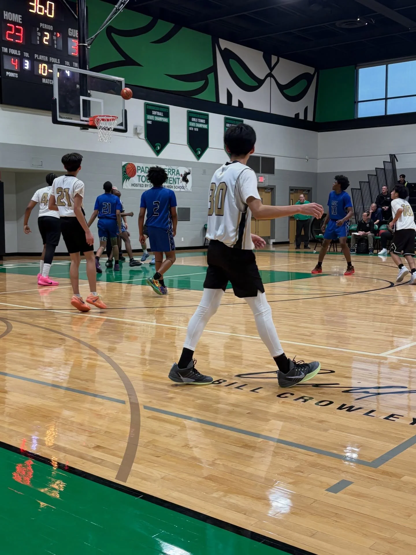 🏀 Our 8th grade boys are on the court this afternoon at the Padre Serra Basketball Invitational at Dominican High School, taking on Mother of Good Counsel.

Tip-off was at 12:15 PM, and the team is bringing great energy and effort to the tournament.