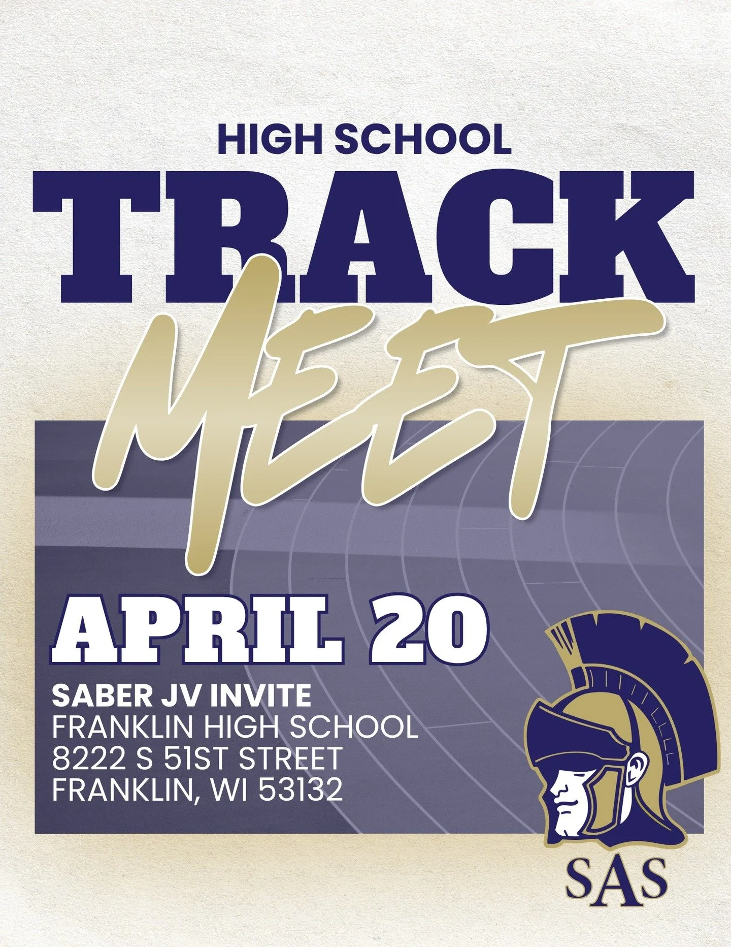 👟 NEXT WEEK: Our high school track athletes compete in the Saber JV Invite on April 20 at Franklin High School!

#RomanLegion #TrackAndField #HighSchoolSports #MilwaukeeAthletics #FaithFamilyForward