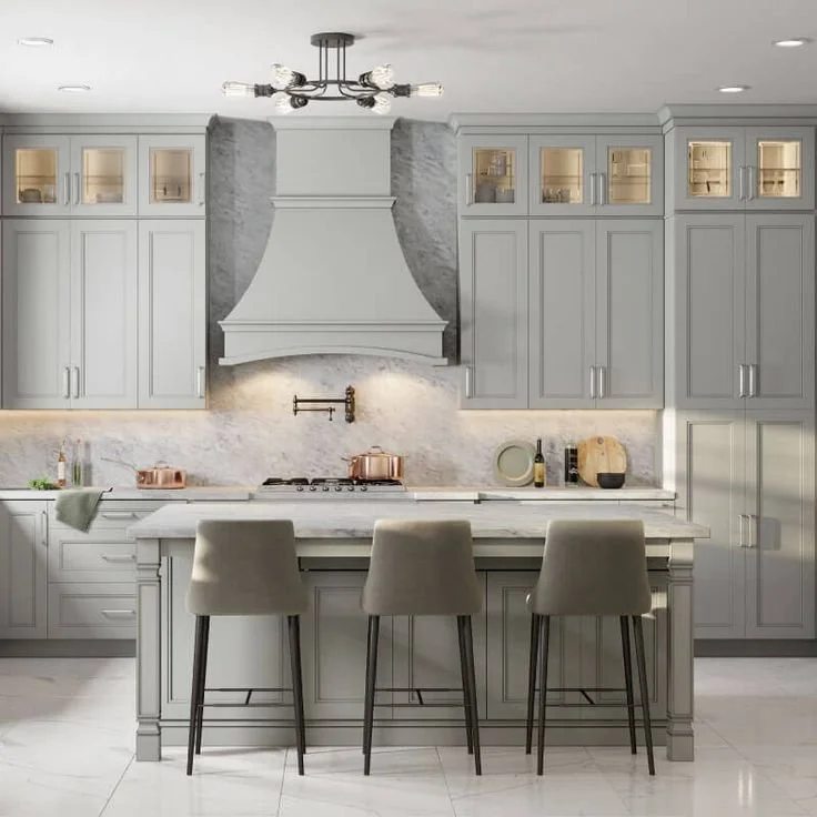10x10 Double Shaker Sterling Grey Kitchen by CabinetSelect.jpg