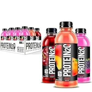 Flavored water with protein...Great way to sneak some protein in! 15gm per bottle!