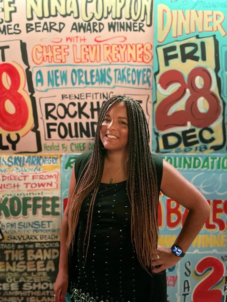 Chantelle Purcell, co-founder of Hive Curates, curator, programme and visual artist.