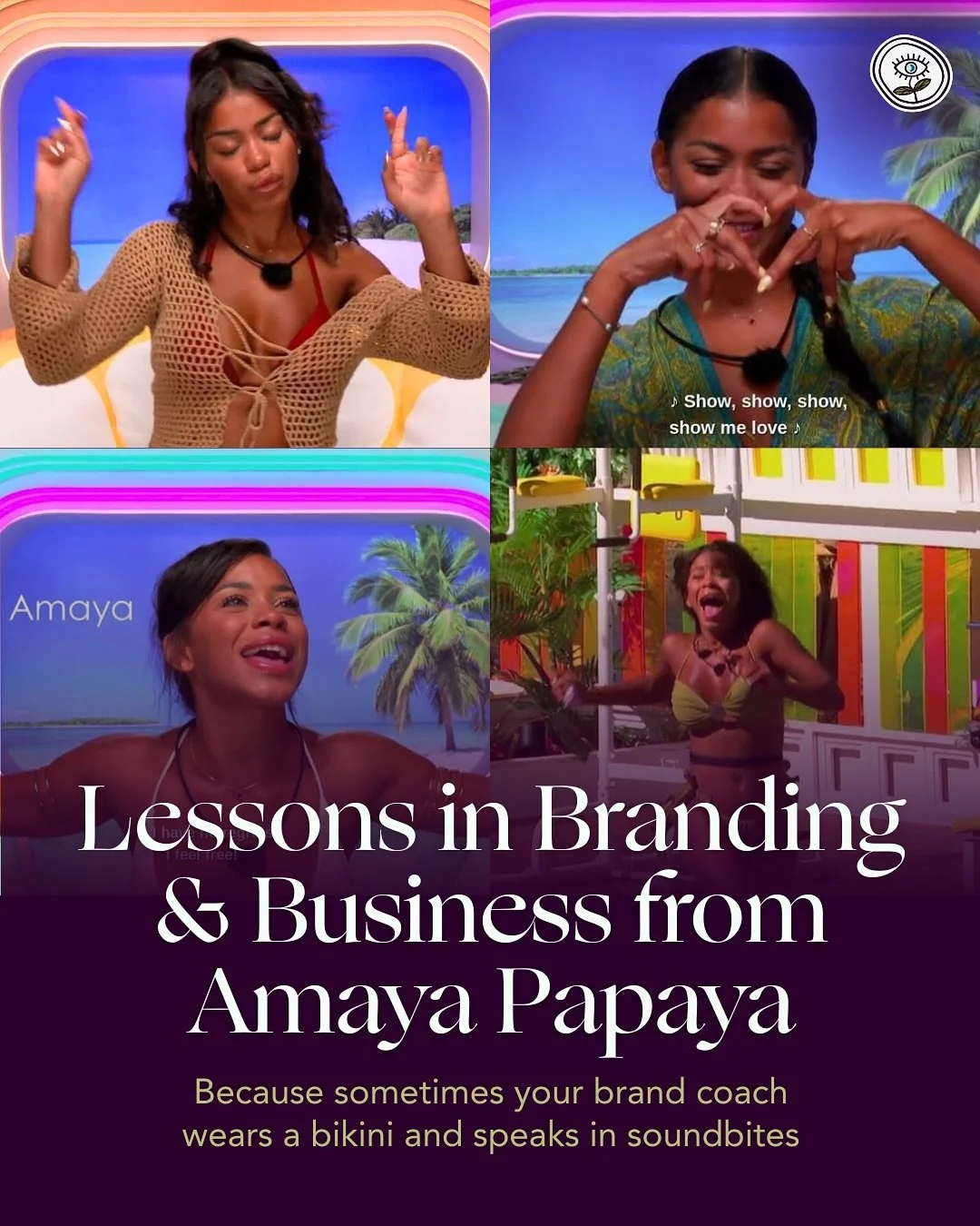 Love Island USA S7 might be over, but I cannot stop thinking about the people&rsquo;s princess herself, Amaya Papaya 💖

I&rsquo;ve been locked in since day one, but it was the moment she stood up to Ace (Ace haters, rise up) that solidified it for m