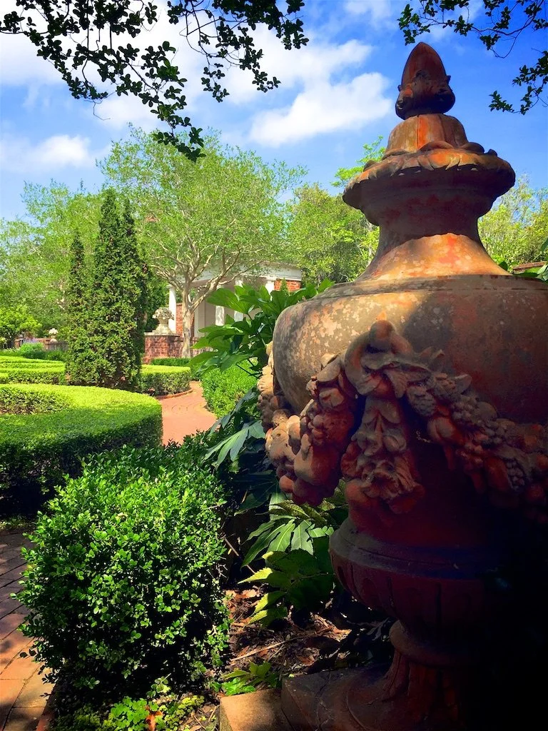 The gardens now include an area filled with diverse riparian plants native to coastal North Carolina river edges. These survive both in flood and drought.