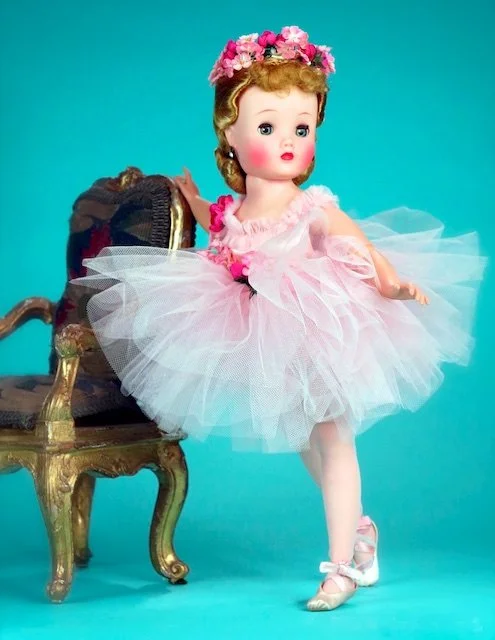 
16" Elise Pink Ballerina, #1725 - 1958