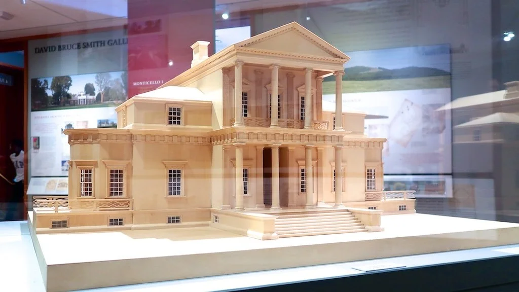 Monticello Original Plan: The first Monticello (roughly from 1770 to 1796) was influenced by the designs of Andrea Palladio as studied from design and pattern books of the time. In its final phase, Monticello (which started in 1796) was based on the 