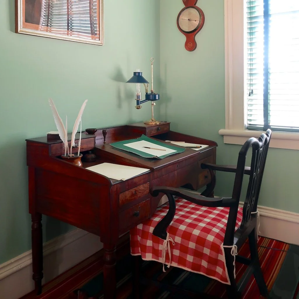 Office and Studio: The plantation office where Robert E. Lee is believed to have written his resignation from the US Army early on April 20, 1861