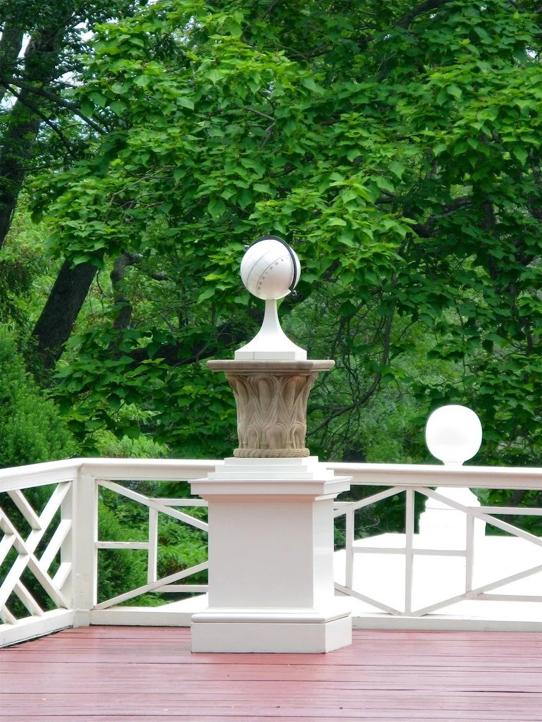 Spherical Sundial: There is no evidence that spherical dials were in use in North America before Jefferson produced his version, although various types based on the same principle existed in Europe.