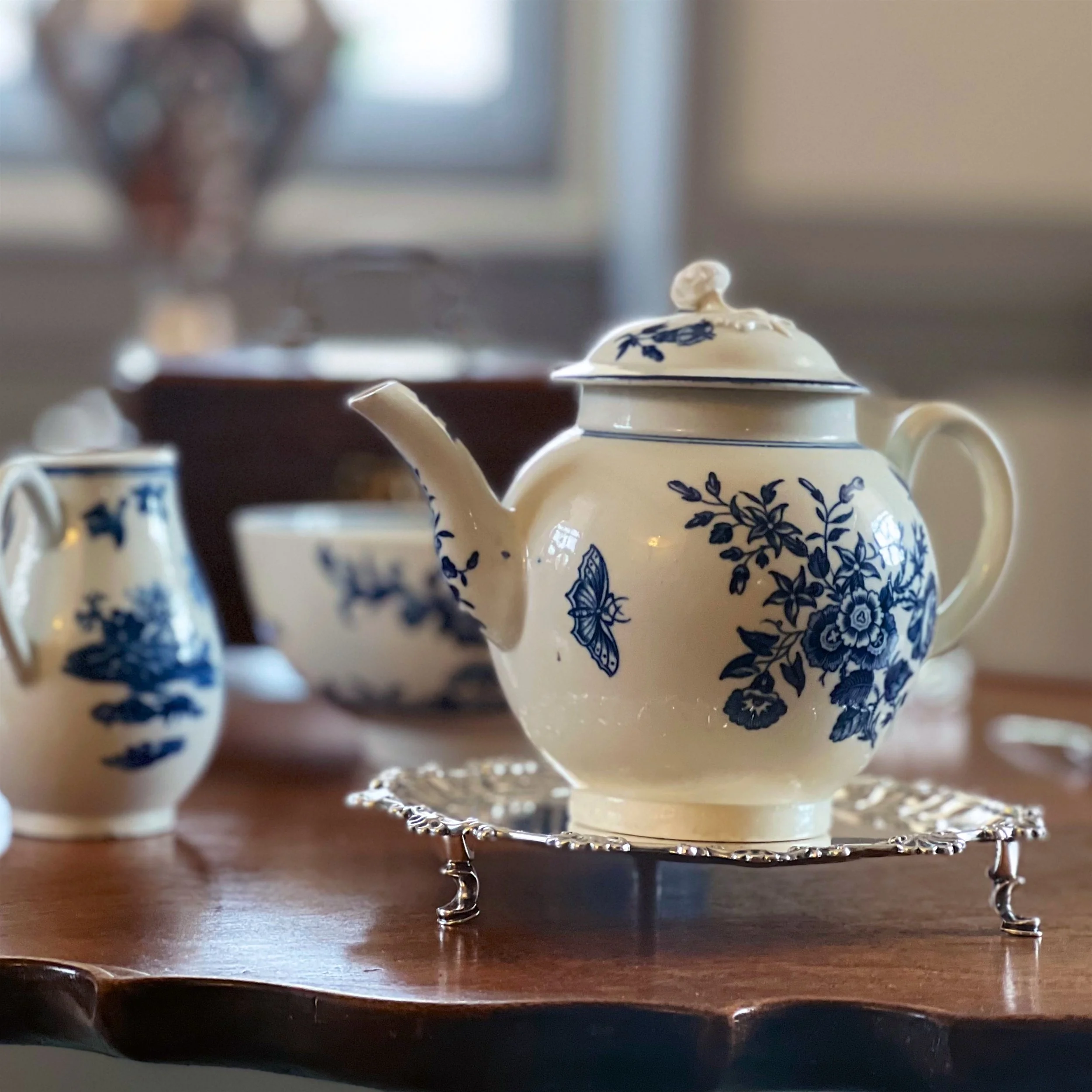 The personal domain of Mary Lloyd Chew Paca where she ran the household made decisions and hosted vistors and guests.