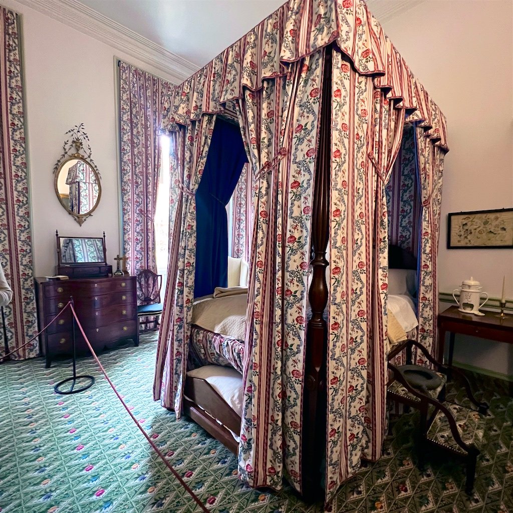Guest Room: Chinz Chamber or "Best Guest Room" for important guests at Homewood.