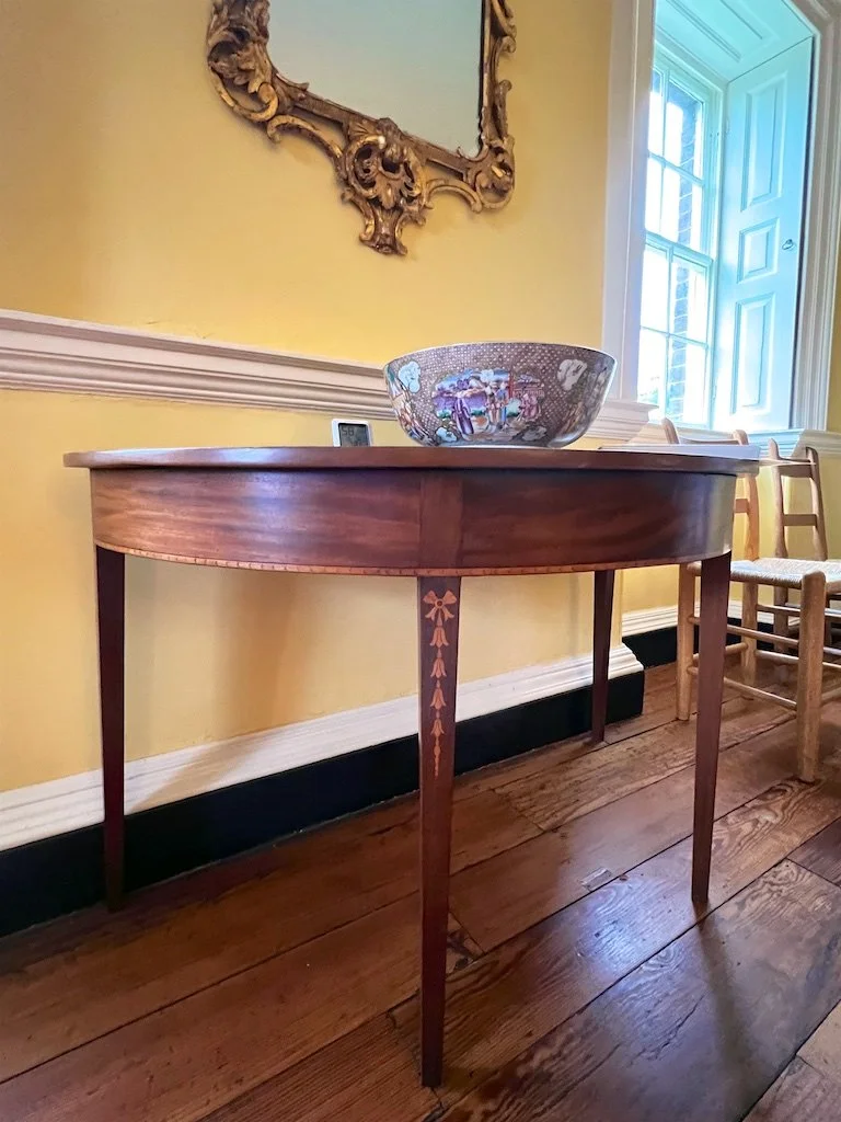 Some of the furniture in the house is from renowned Annapolis cabinetmaker John Shaw (1745–1829). He was considered the foremost cabinetmaker in Annapolis during the late 18th century.