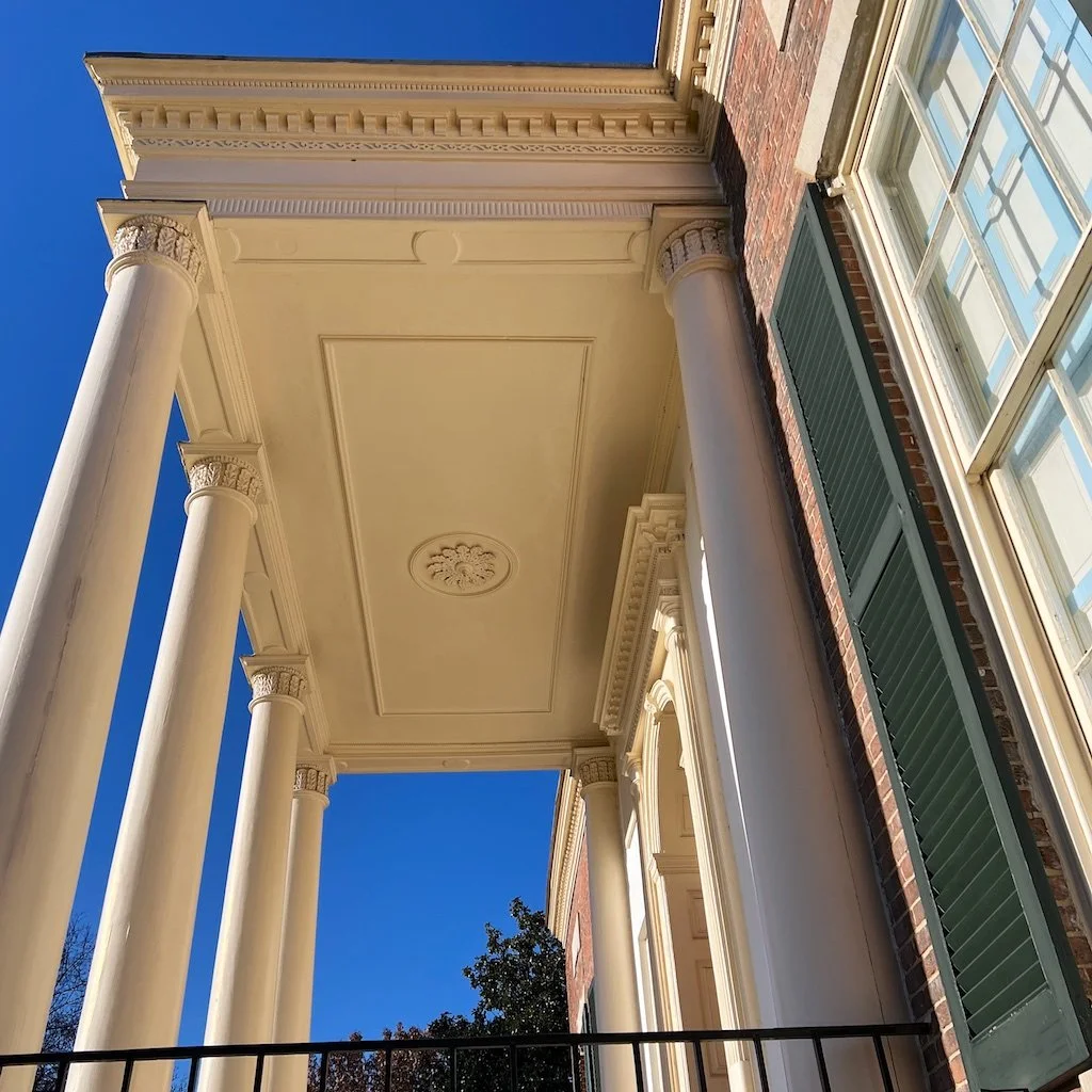 South Portico: Homewood offers a glimpse into the window of early 19th-century Maryland on a fast track of growth and development.