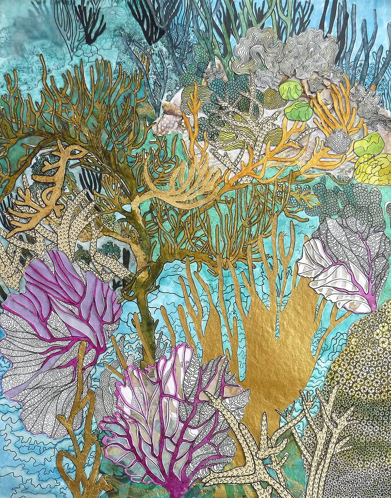 Atlantic Coral II 11” X 14”