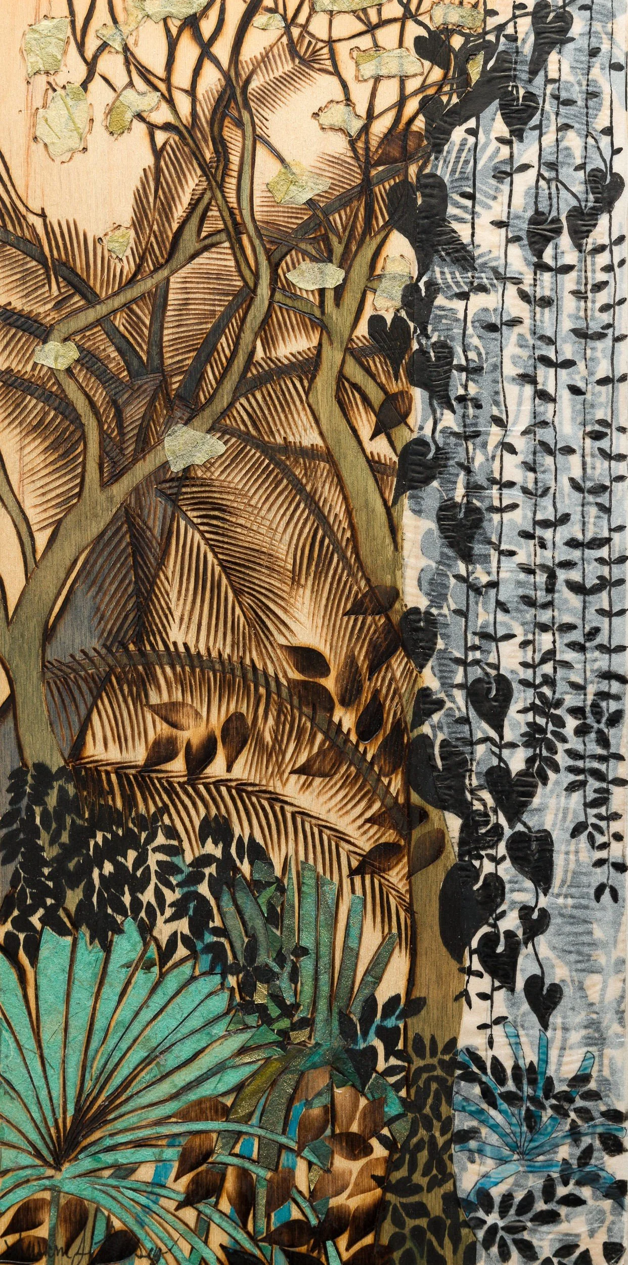 Forest in Belize 6” X 12”