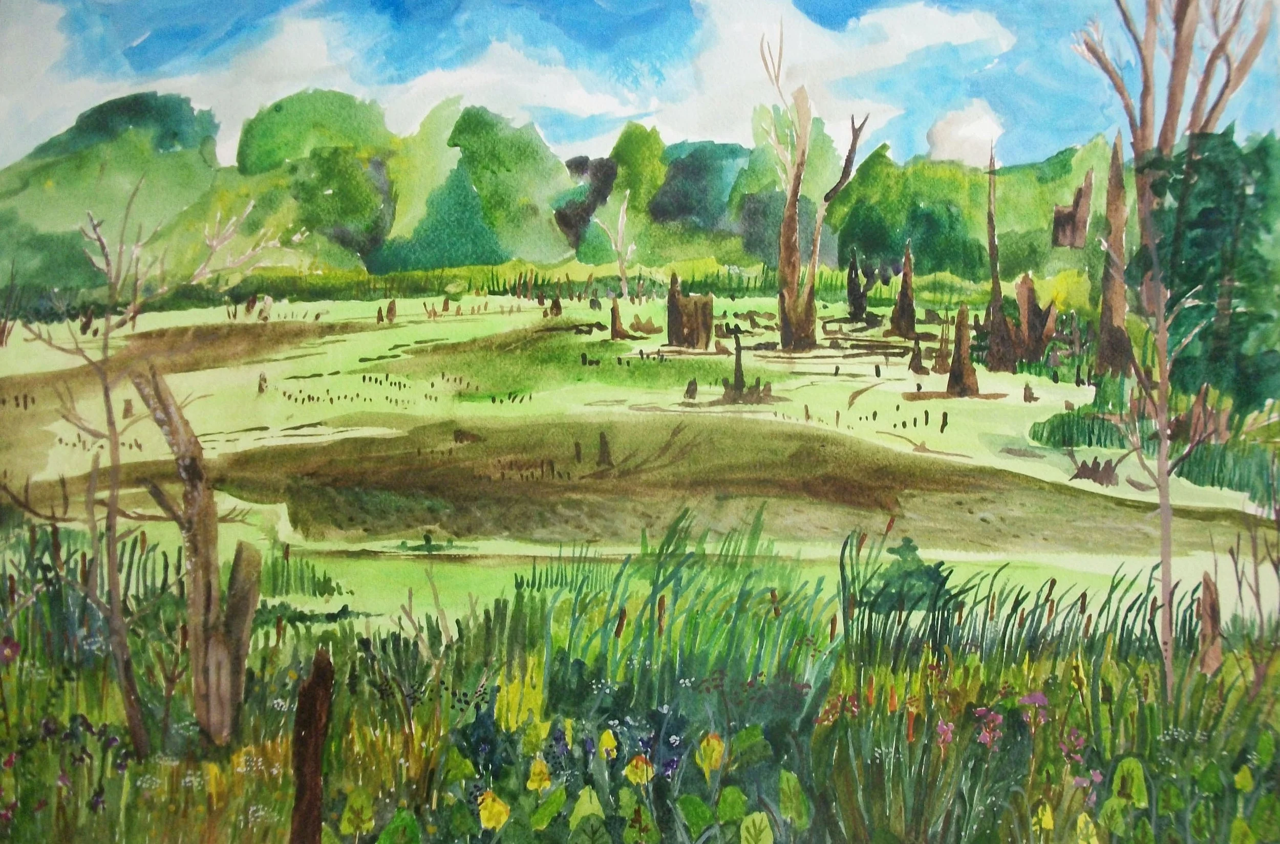Marshlands 22.5" X 15"