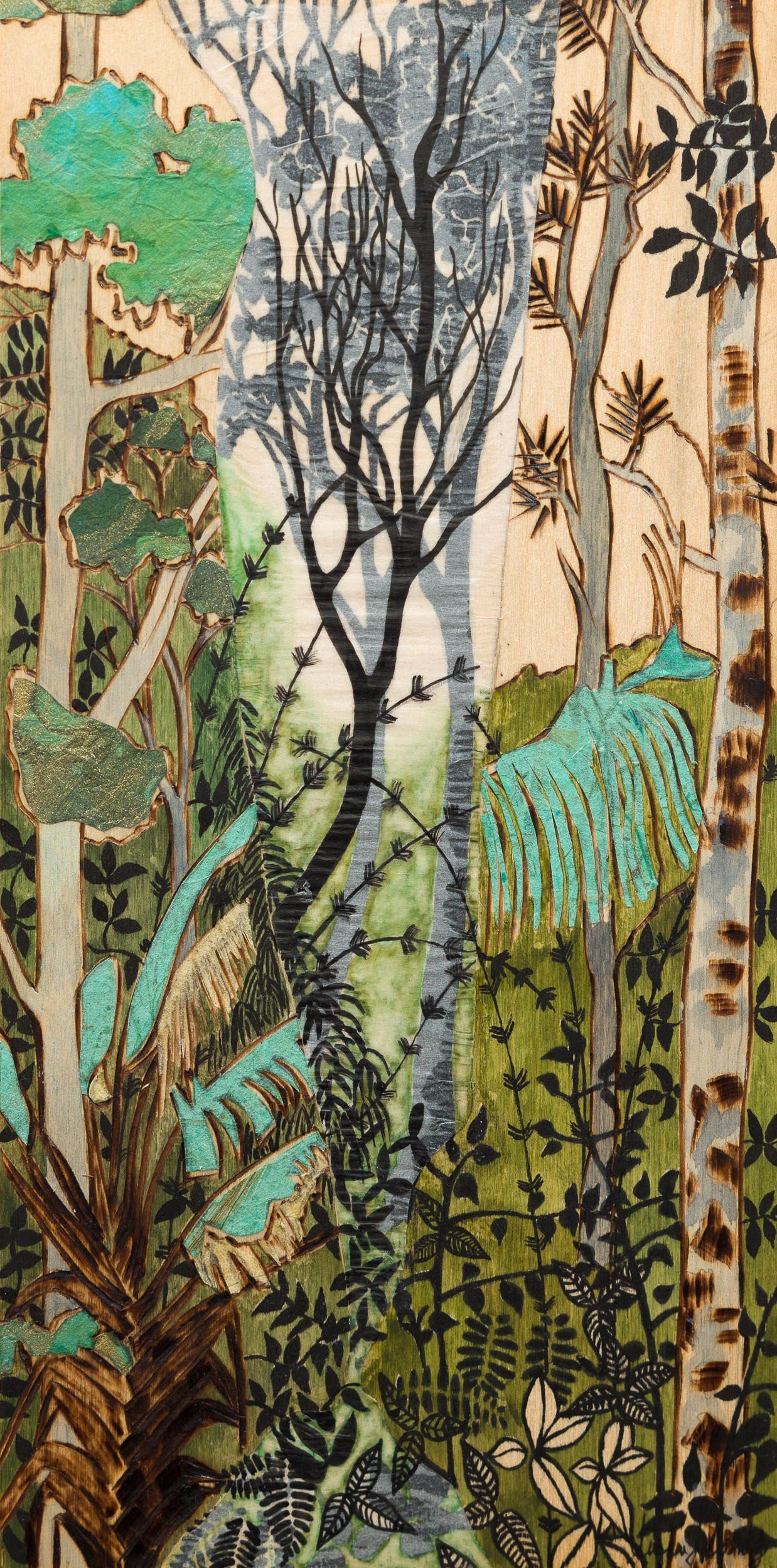 Madagascar Rainforest 5¾” X 11½”