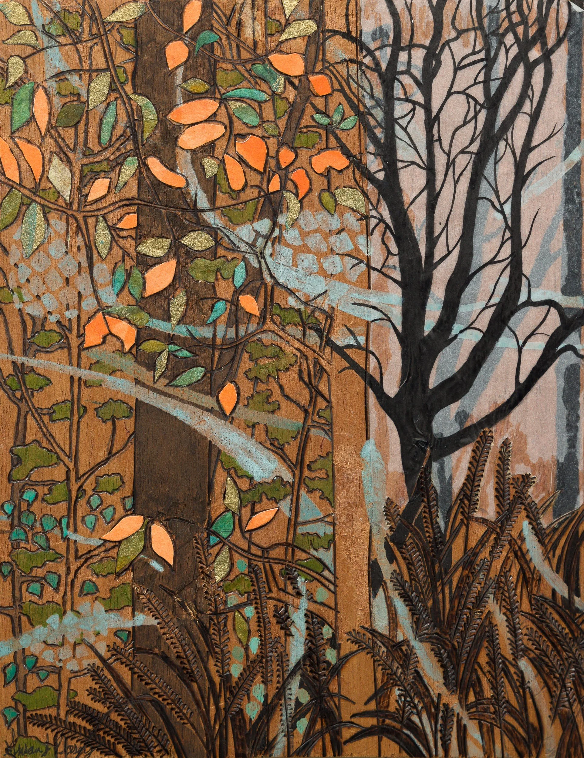 Fall in Baltimore 7” X 9”