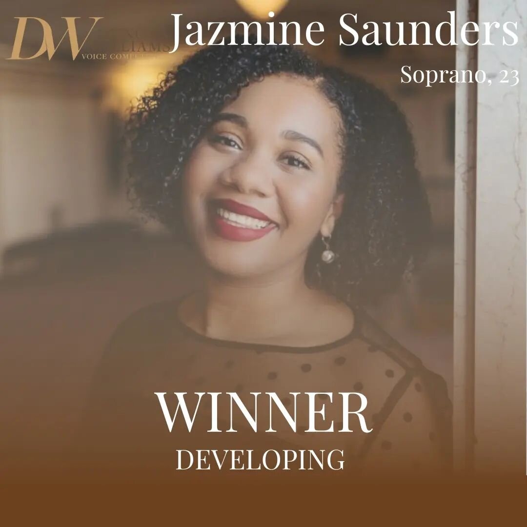 Congratulations to our Developing Division Winners!! Let us give it up for THESE SINGERS!!

Jazmine Saunders, Soprano, 23
Elizabeth Hanje, Soprano, 20
Benjamin Ruiz, Tenor, 25

You can still watch our Finals Concert online! LINK IN BIO!!