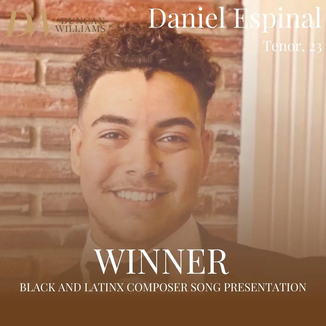 CONGRATULATIONS 🎊 to the winners of our February 1st Black and Latinx Composer Song Presentation. 

DWVC Talent Fact: Originally there were only 2 awards, but the talent called for 4 awards to be given!

You can still watch Wednesday Black and Latin