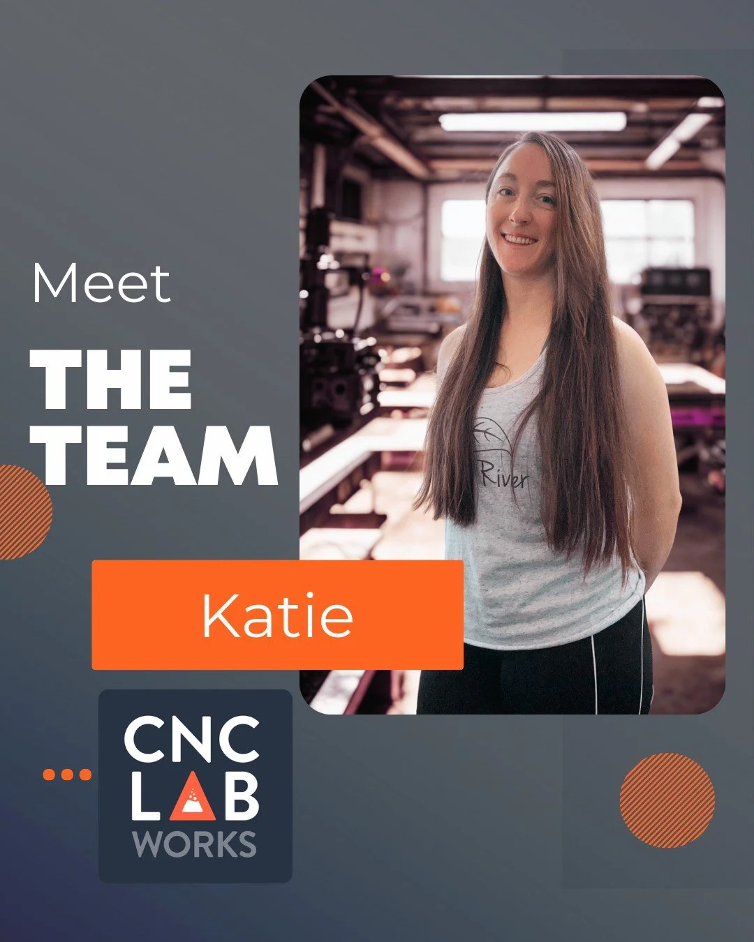 Meet one our newer team members, Katie! She knows her way around a wood shop and has been an amazing addition to the team! 

By day: Caffeinated office-juggling, CNC-running, quality-controlling versatile multitasker.

By night: Dessert-baking, trail
