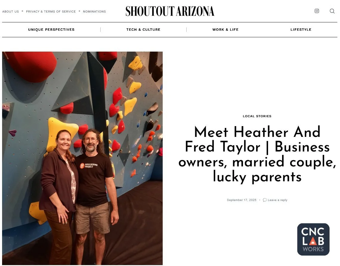 It is an honor to be featured in ShoutOut Arizona! They do a lot of work within the local community to support smaller businesses. They asked some unusual questions and it was fun to share a little bit more about ourselves and our business. Check it 