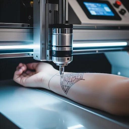 At CNC Labworks we are always looking for ways to service our customers in new and innovative ways. We have been working tirelessly behind the scenes to perfect our newest offering: CNC Tattoos! #aprilfools #aprilfoolsday