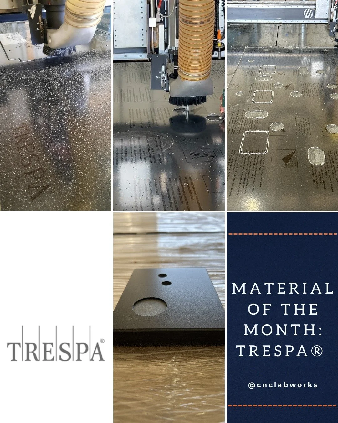 This week we&rsquo;re spotlighting a high-performance material we love working with: Trespa&reg;.

Trespa is widely used in high-wear applications, like hospitals, labs, and medical facilities because of its durability and hygienic surface. The mater