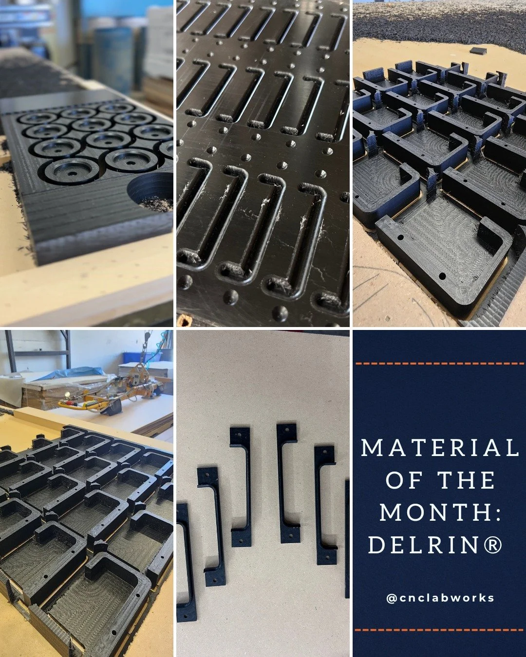We&rsquo;re spotlighting a unique plastic we regularly machine for industrial applications: Acetal (Delrin&reg;).

What it&rsquo;s best used for:
&bull; Mechanical parts + components
&bull; Gears, rollers, and spacers
&bull; Jigs, fixtures, and tooli