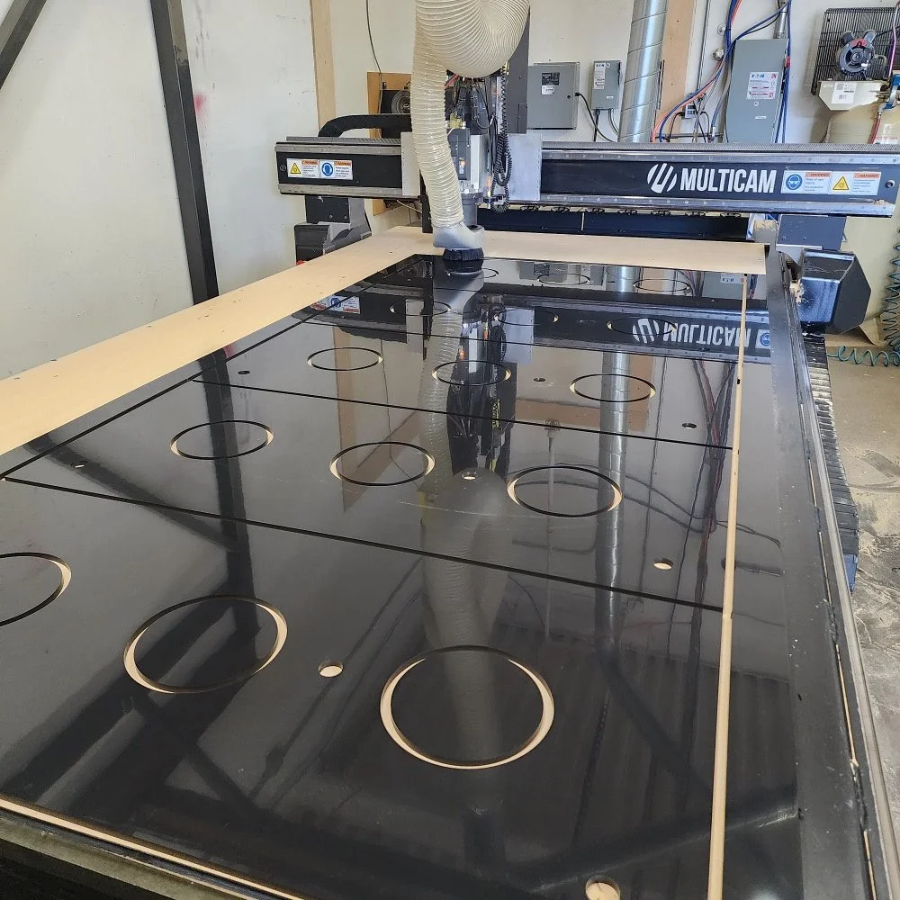 Black plastic HDPE conduit spacers