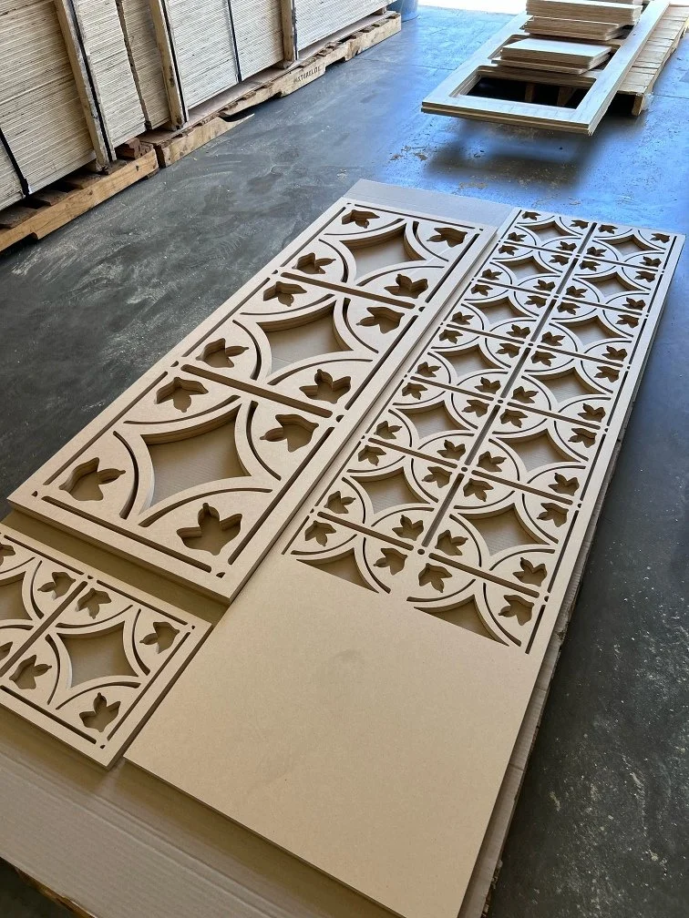  2 Separate Leaf style panels