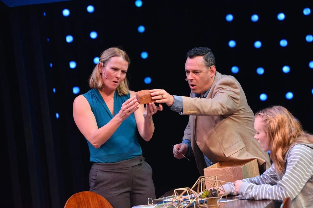 Amy Fritsche (Diana), Thom Christopher Warren (Dan), Madelaine Vandenberg (Natalie)