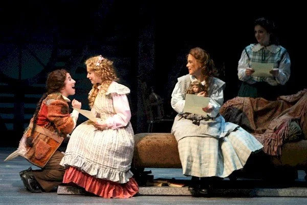 Sara Sheperd, Christy Altomare, Alessa Neeck and Lisa Weiner as Jo, Amy, Beth and Meg