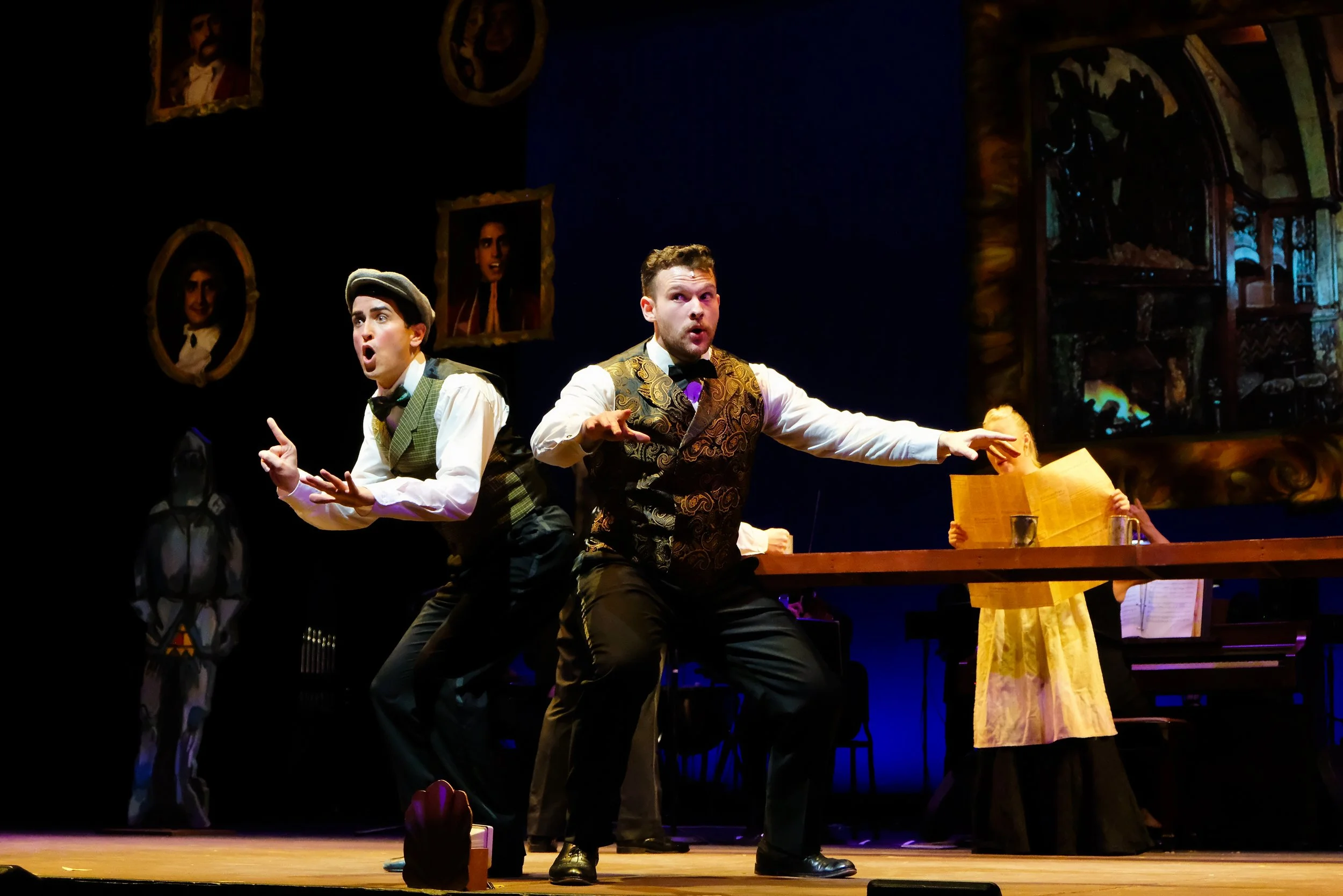 Ryan Esparza (Henry D'Ysquith), Will Saygers (Monty)