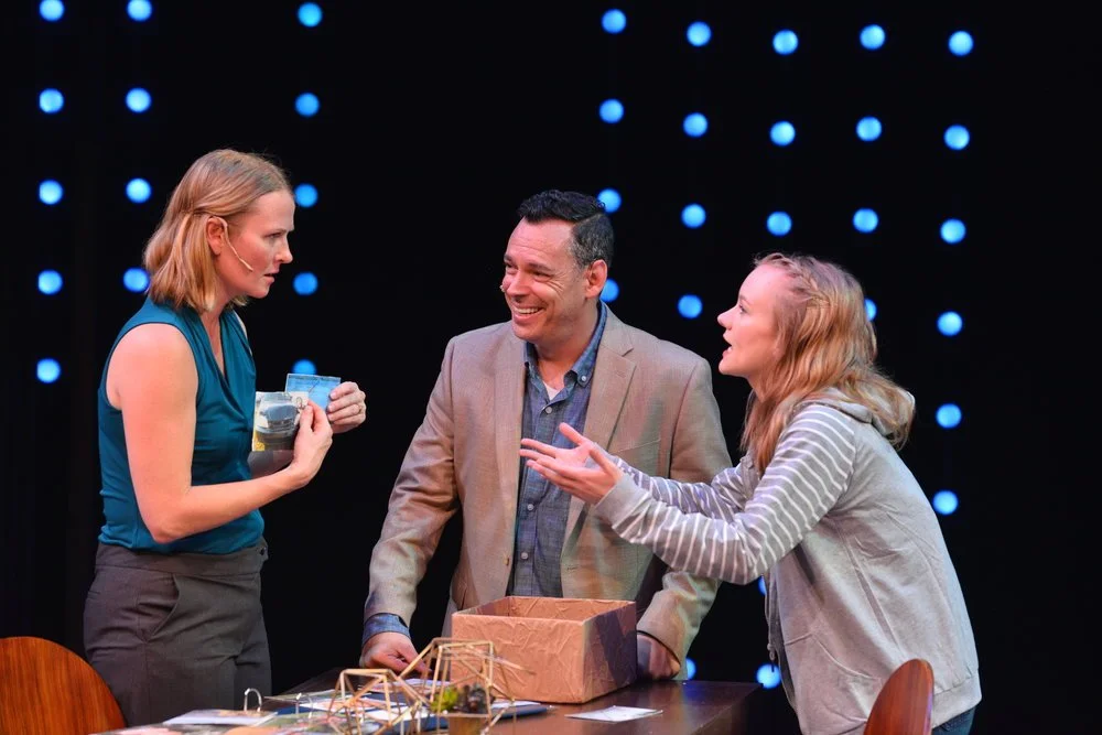 Amy Fritsche (Diana),  Thom Christopher Warren (Dan), Madelaine Vandenberg (Natalie)