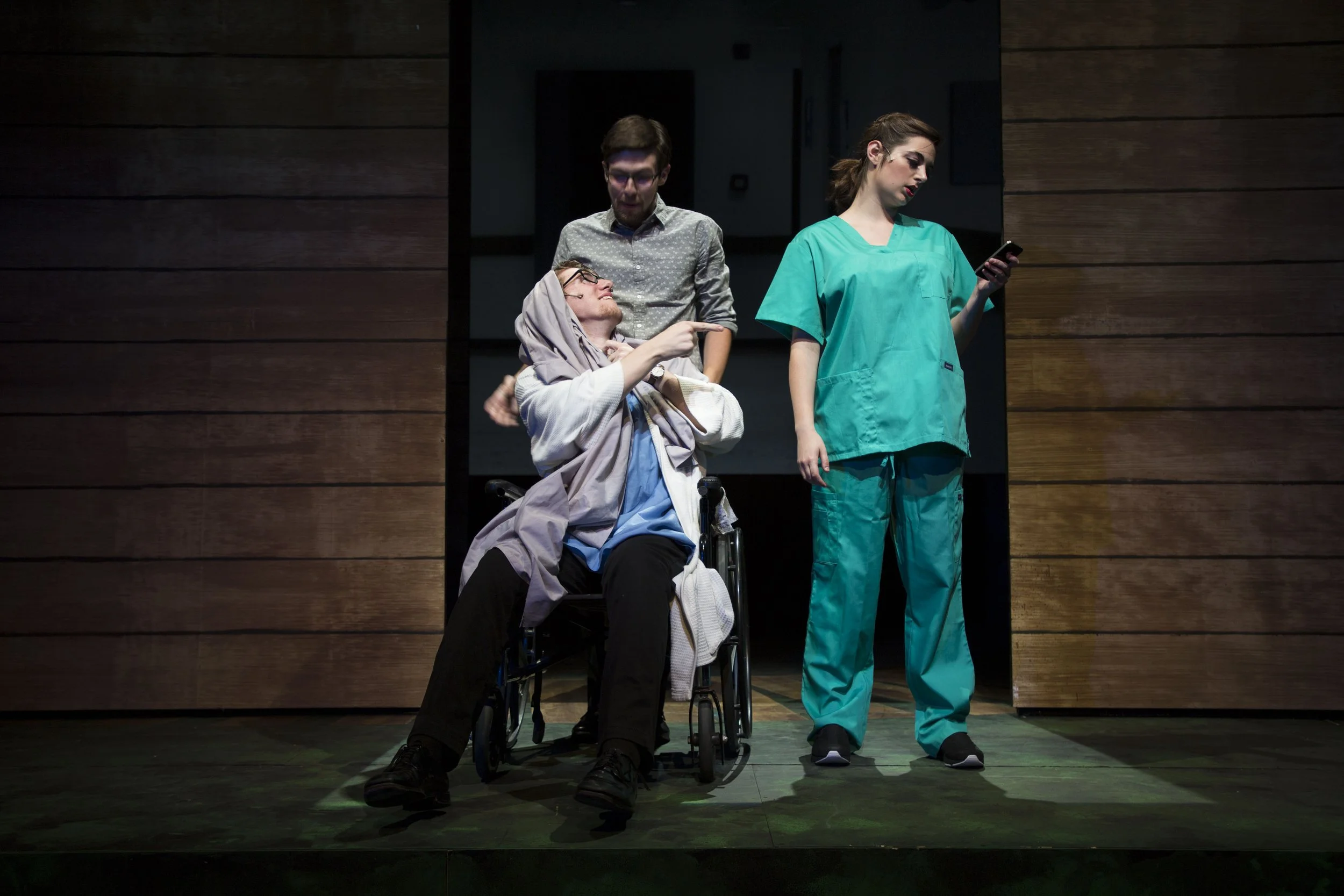 Matt Gittins (Edward), Lincoln Belford (Will), Olivia Crago (Nurse)