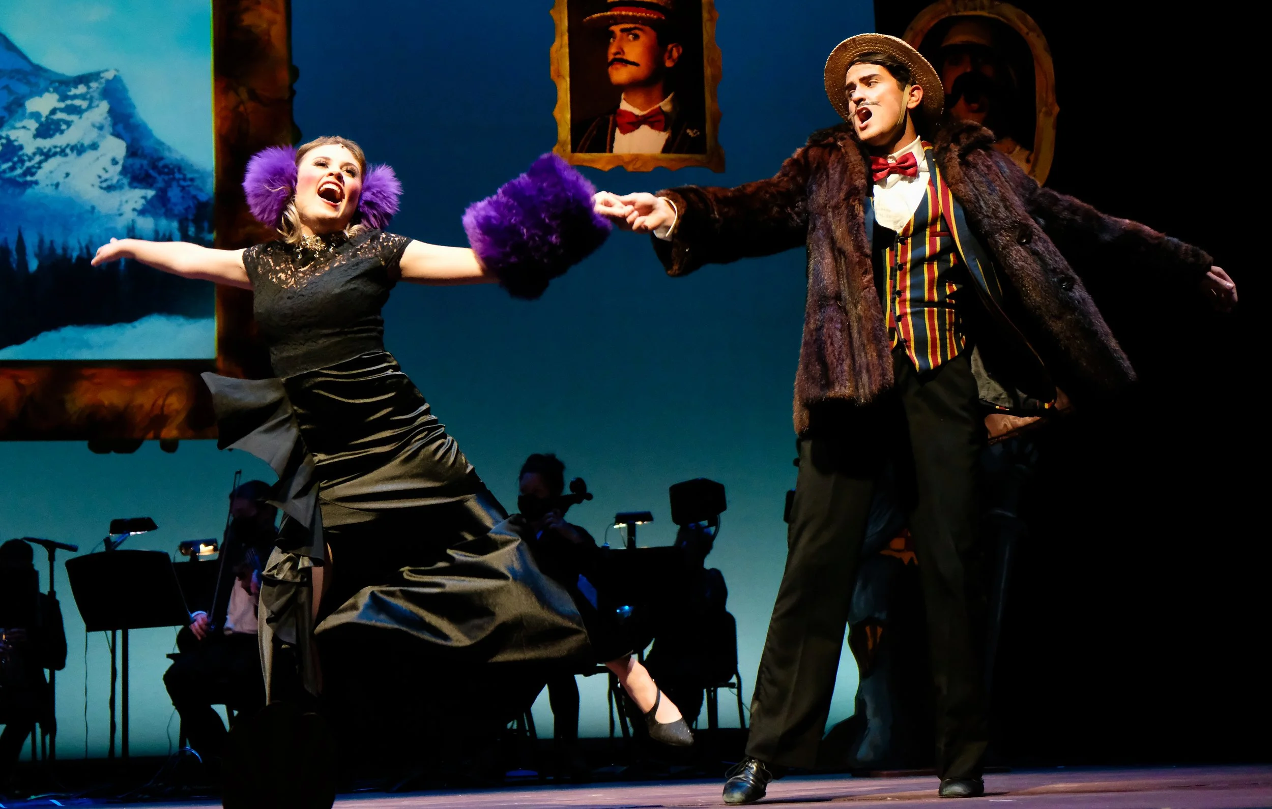 Shelby Zimmerman (Miss Barley), Ryan Esparza (Asquith D'Ysquith Jr.)