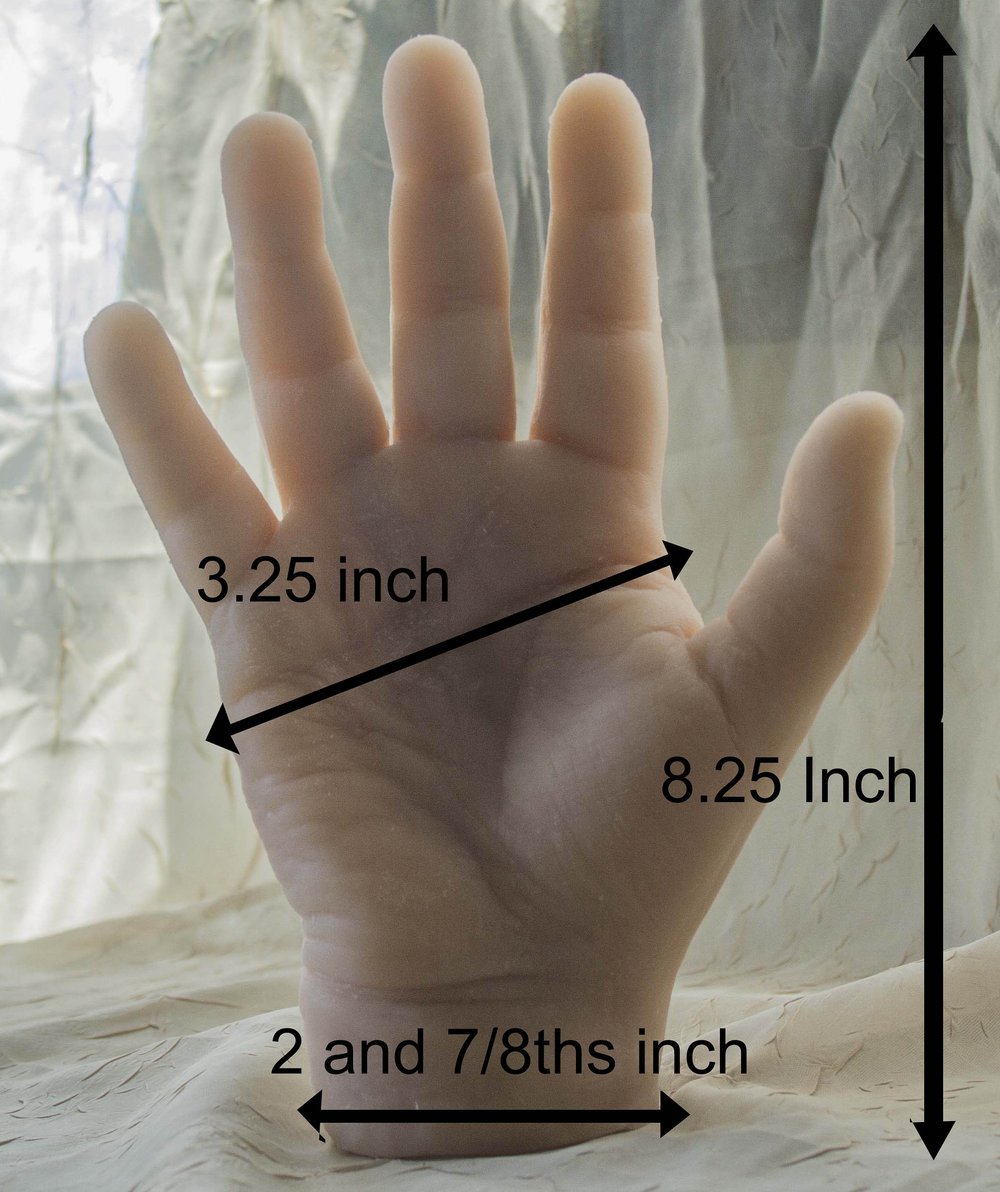 Thing Hand Poseable Silicone Hand Prop Decoration Life-sized and