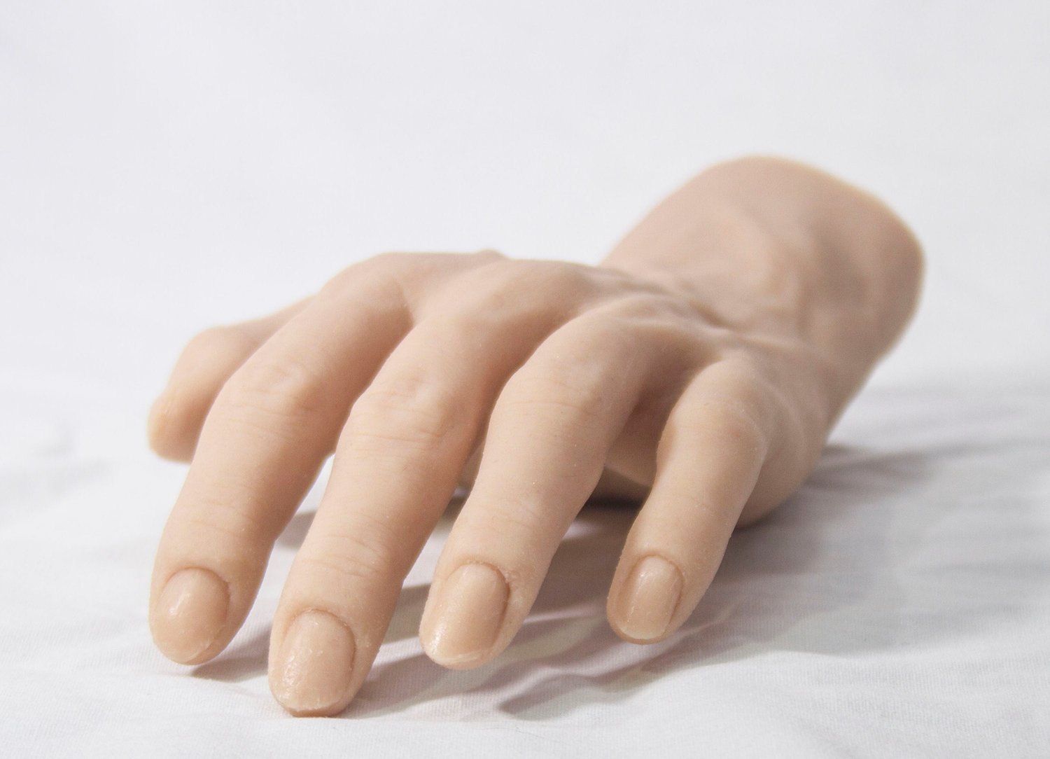 Thing Hand Poseable Silicone Hand Prop Decoration Life-sized and